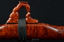 Redwood Burl Native American Flute, Minor, Mid F#-4, #F25A